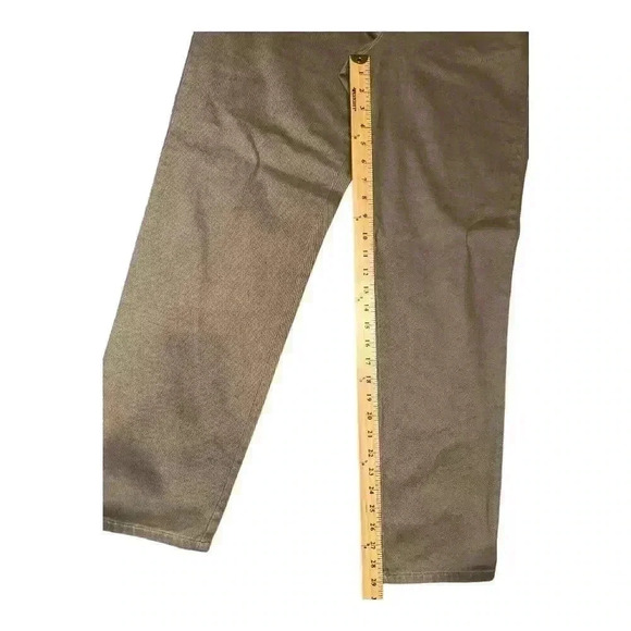 Lauren Ralph Lauren Womens Tan Straight Jeans, Size 12 - Picture 10 of 10